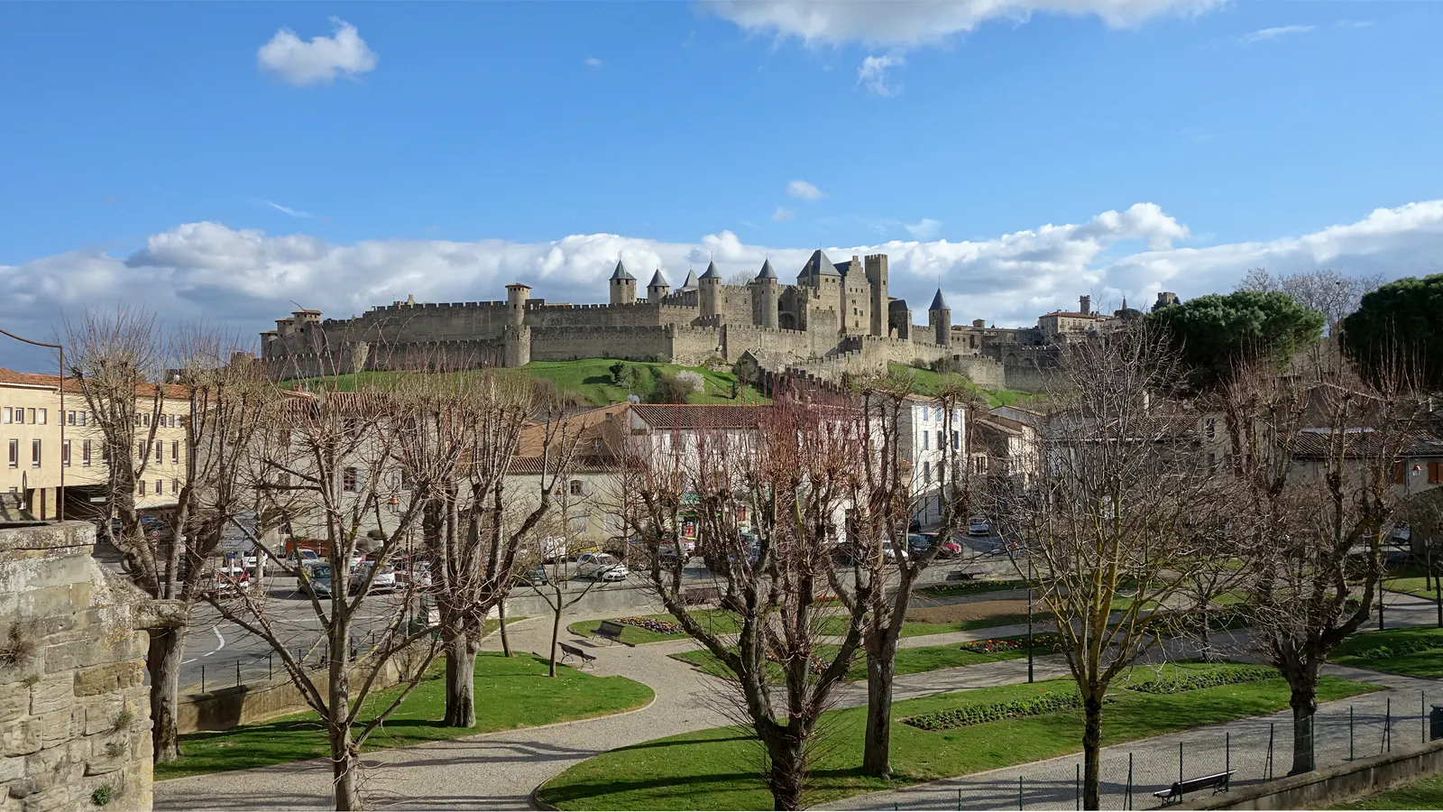 Vue de la Cité de Carcassonne